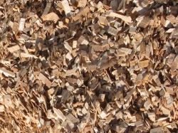 An image of chipped woody material.