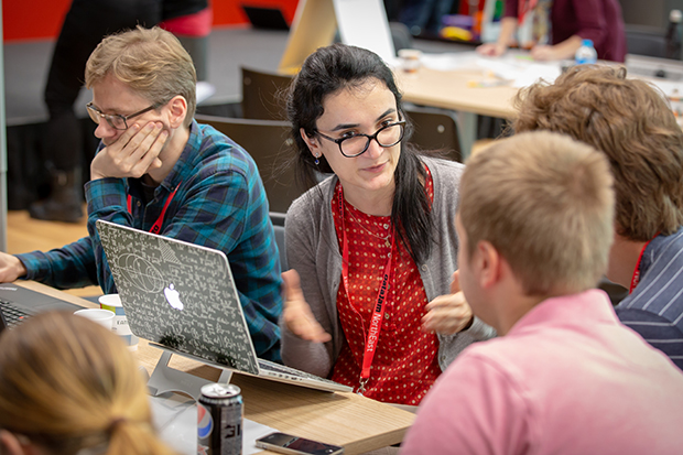 Hacking at DataJam NorthEast in September 2018