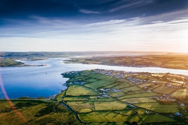 Landscape from above