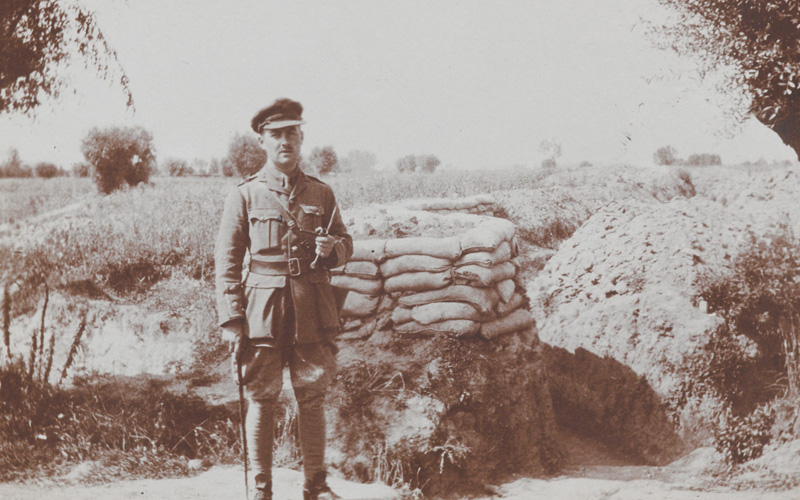 Captain Percy Ingpen, 1/8th Battalion The Duke of Cambridge's Own (Middlesex Regiment), 1915
