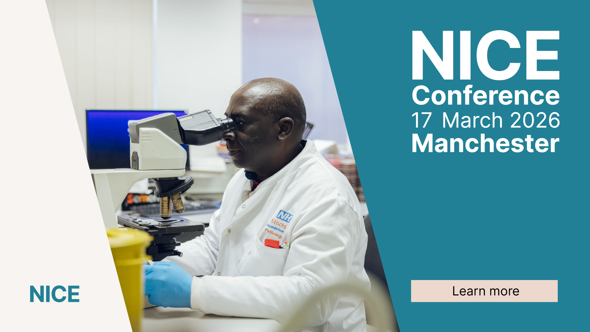 NICE Conference 17 March 2026 Manchester. Learn More.