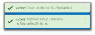 success notification 