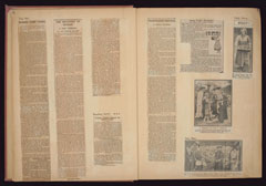 Scrapbook relating to the services of Dame Florence Simpson, 1916-1920