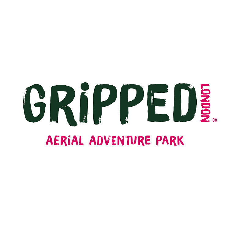 Gripped logo