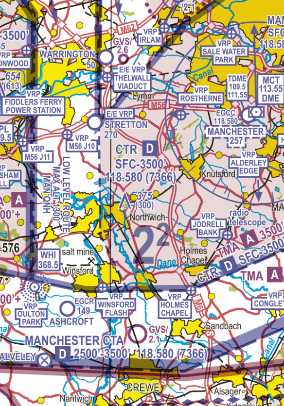 Manchester Low Level Route