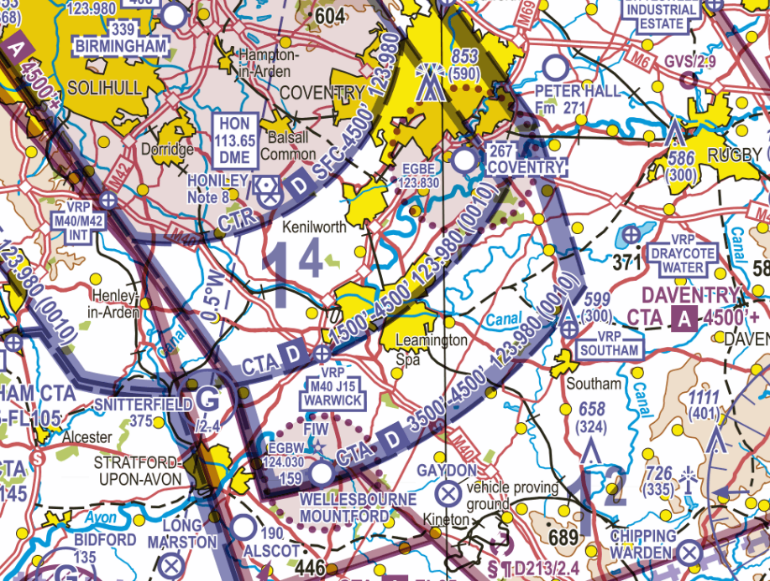 Coventry and Wellesbourne Mountford