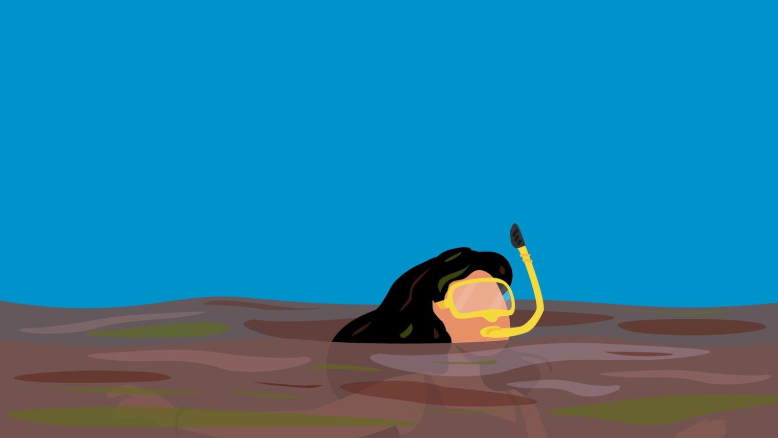Snorkelling animation