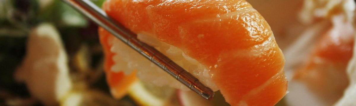 Salmon sushi