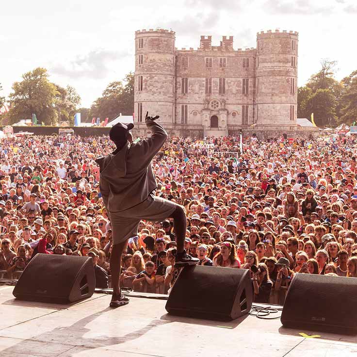 Camp Bestival at Lulworth Castle