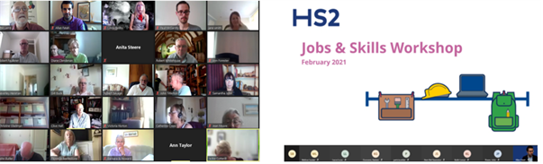 Examples of virtual engagement events due to Covid 19 restrictions