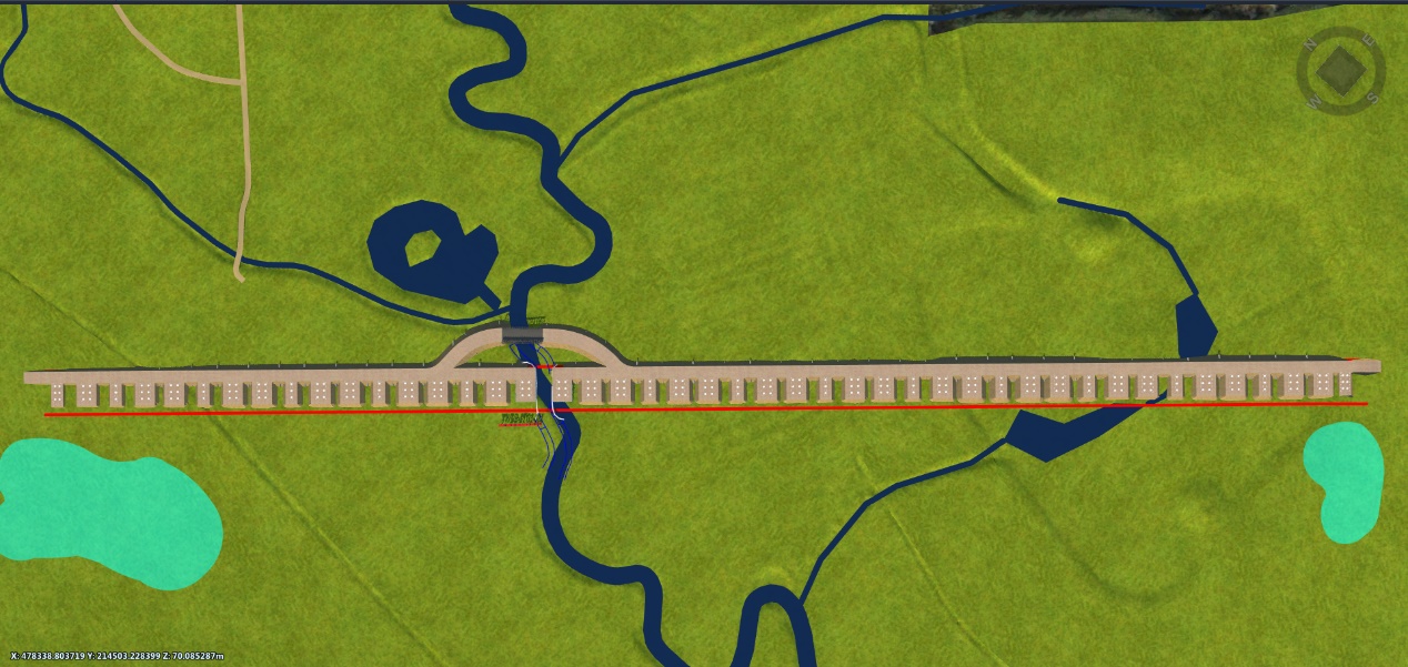Picture of Causeway plan view