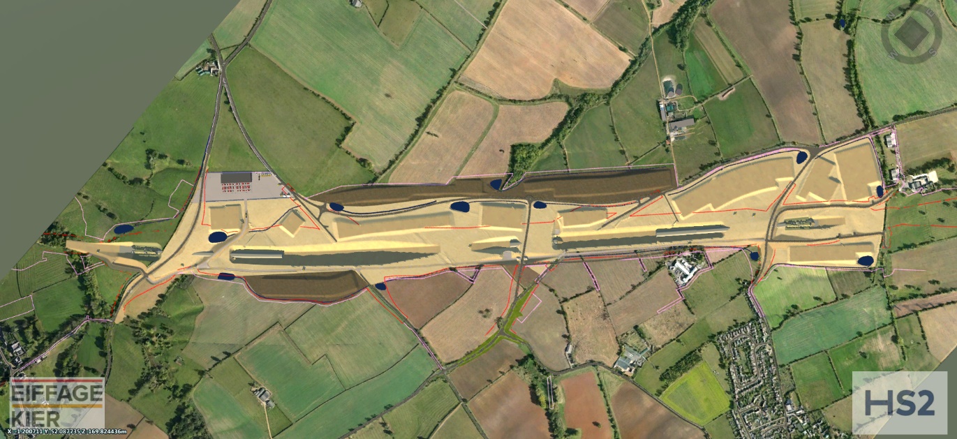 Picture of InfraWorks Plan view phase M12