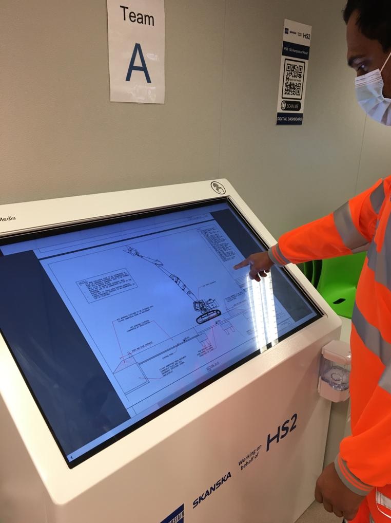 Picture of an AppCAn software application on an iPad