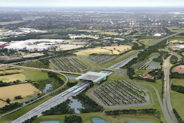 Picture of design development at Interchange Station
