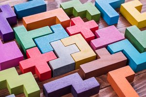 coloured blocks image - judicial D&I strategy