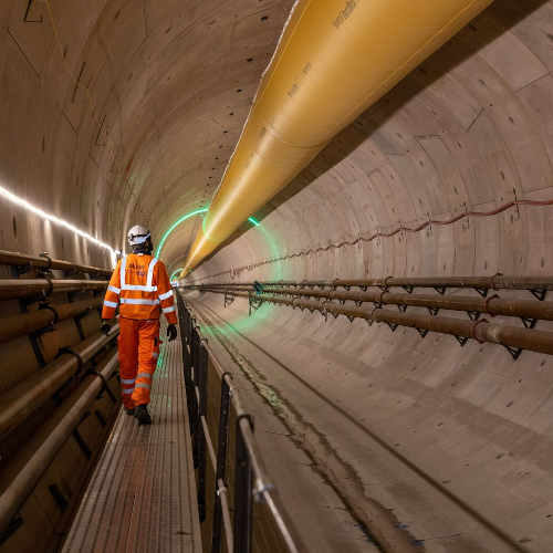 Images: Tunnelling and internal fit-out