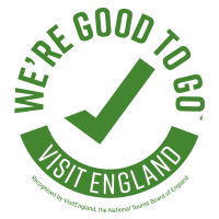 Visit England We're Good to Go green tick