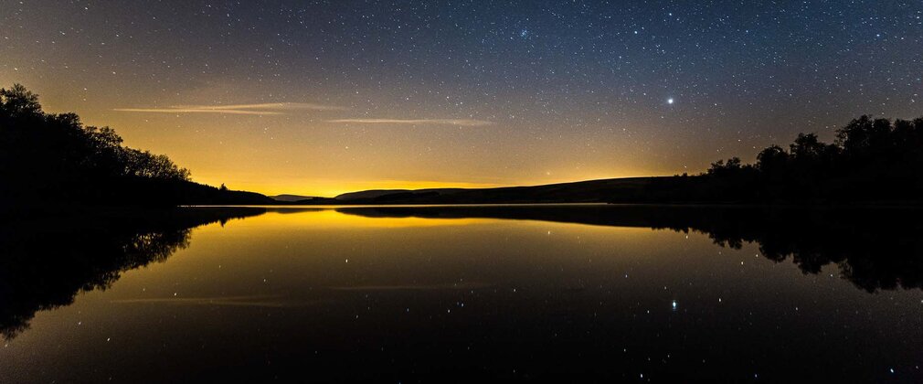 Dark skies perfect for stargazing in the Forest,