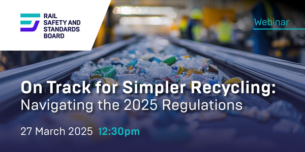 On track for simpler recycling - event promo image
