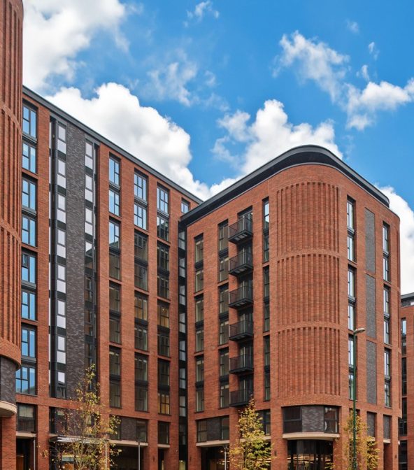 The Barnum, a residential development in Nottingham, UK.