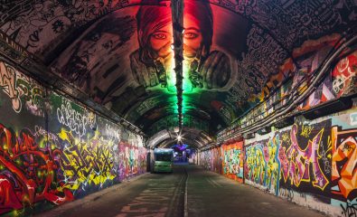 Leake Street Arches Graffiti tunnel.