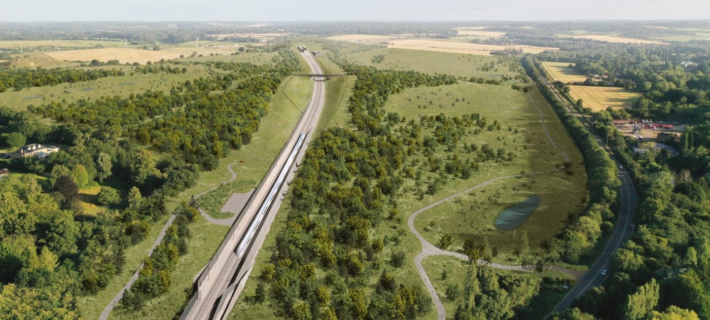 Artist's impression of the Chilterns South Grassland project.