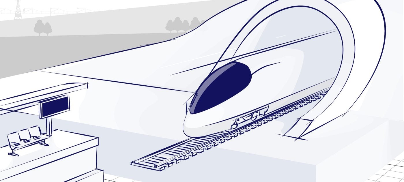 Image of HS2's How to build a railway podcast artwork.