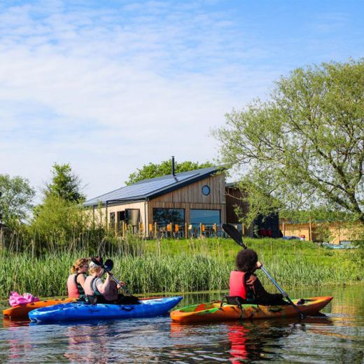 Canoeing at Manningtree