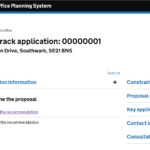 A screenshot of the BOPS project tool, featuring an example application
