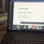 A title slide from the IMS project's final show and tell presentation