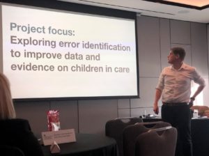 Evidence On Children In Care project team at work