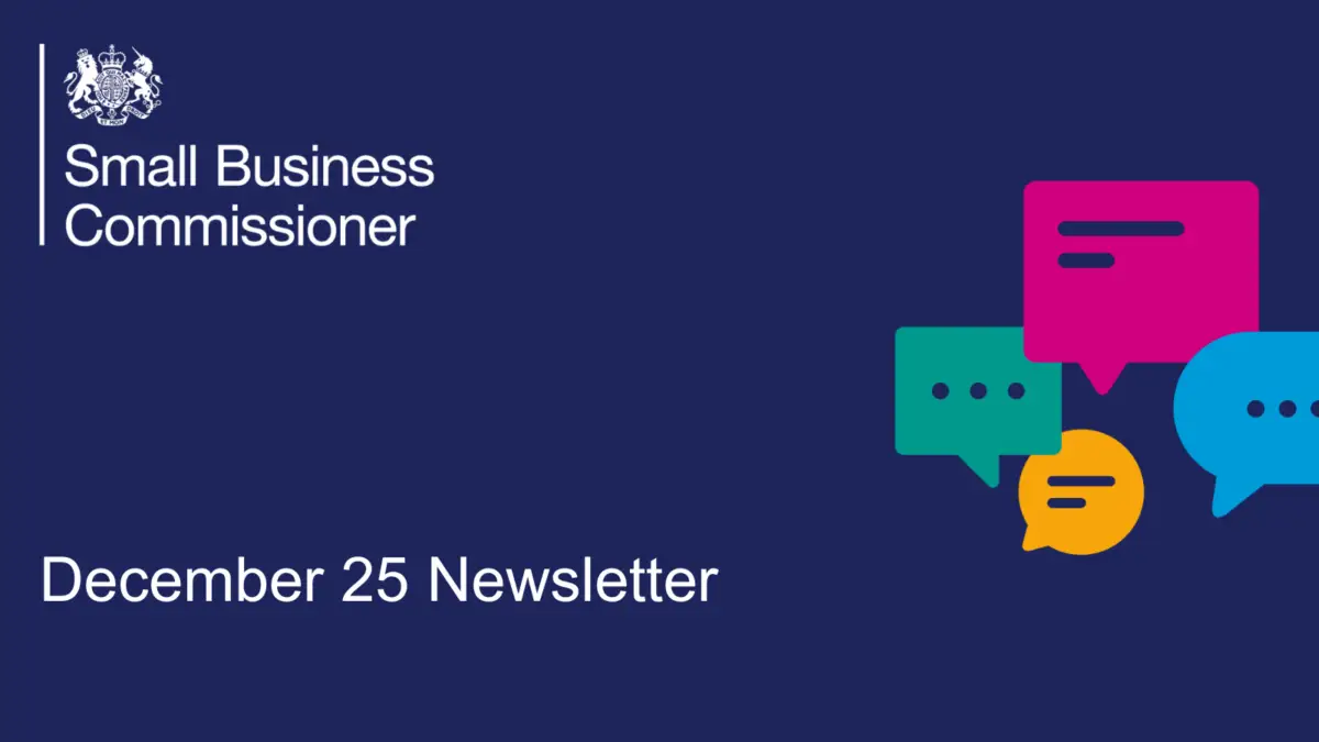 Image reads: December 25 Newsletter