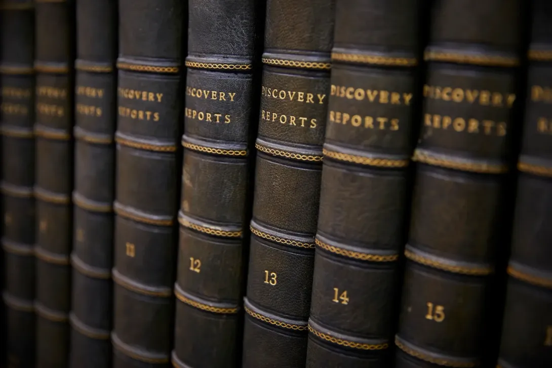 Discovery reports from the library archives