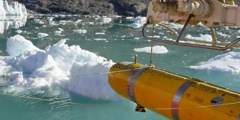 To the Arctic – Courtauld Glacier