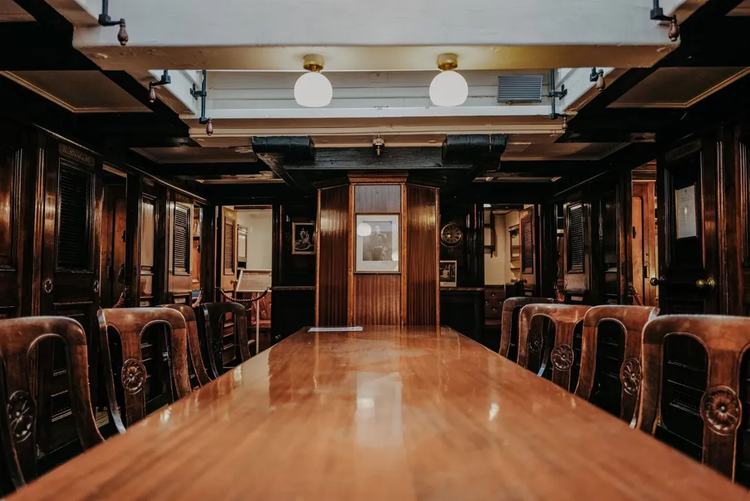 Captains and Officers Quarters of RRS Discovery, currently at Discovery Point in Dundee