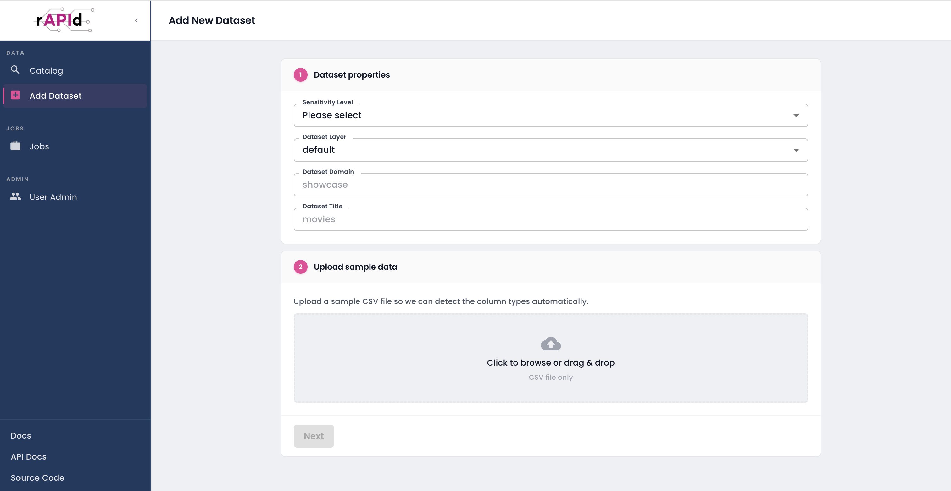 Create Schema