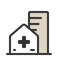 Healthcare Infrastructure Icon