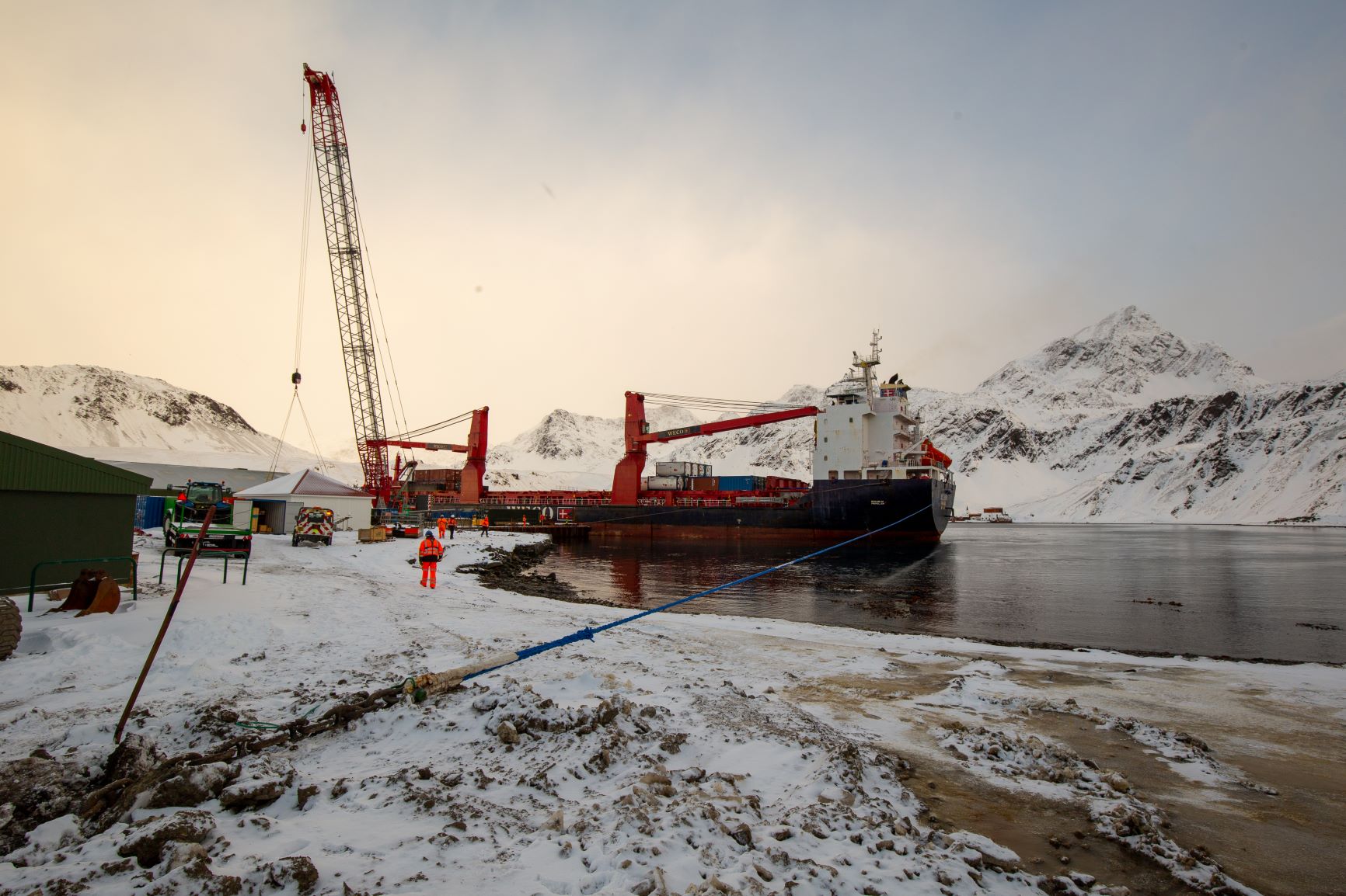 Billesborg Moored Up at KEP Wharf