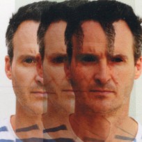A man looking at the camera.