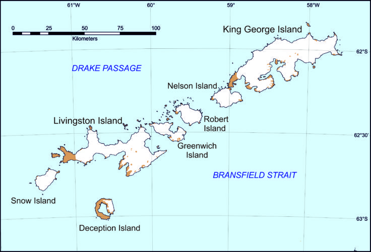 The South Shetland Islands