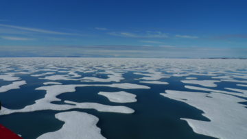 A view of the ocean.
