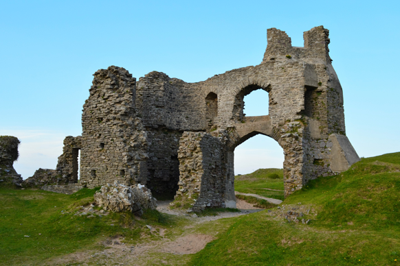 Pennard Castle ruins