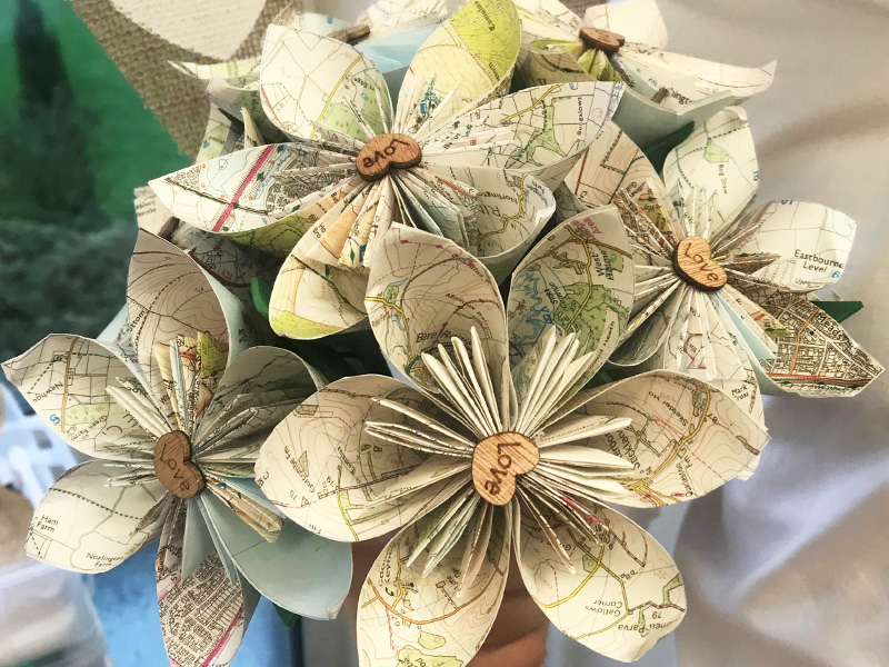 Map flowers