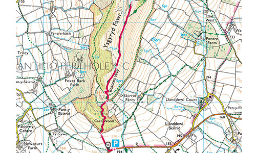 The Skirrid walk