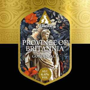 Image for mark UK00004250165 Atlantic Archipelago Province Of Britannia Golden Ale ALC 4.4% VOL