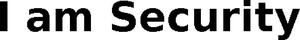 Image for mark 1873835_TIF I am Security