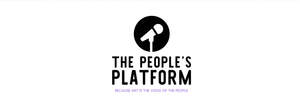 Image for mark UK00004248789 THE PEOPLE'S PLATFORM BECAUSE ART IS THE VOICE OF THE PEOPLE
