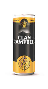 Image for mark UK00004349779 CLAN CAMPBELL Ginger Ale From the heart of the highlands