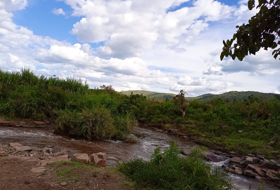 Stream confluence. BGS © UKRI.