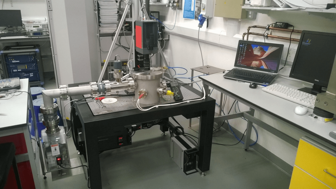 High vacuum infrared system at NPL